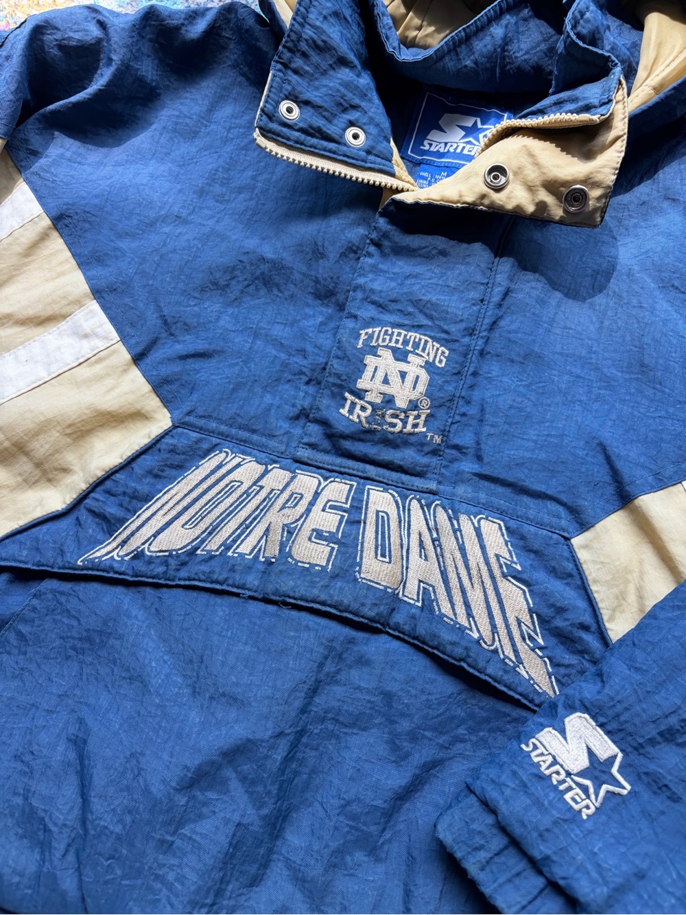 Vintage Starter Notre Dame Fighting Irish Jacket